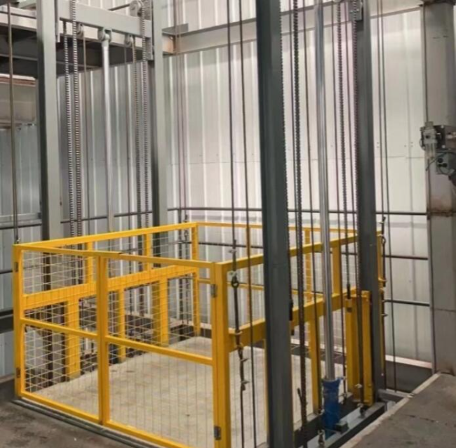 翠峦导轨式升降机一般加工周期